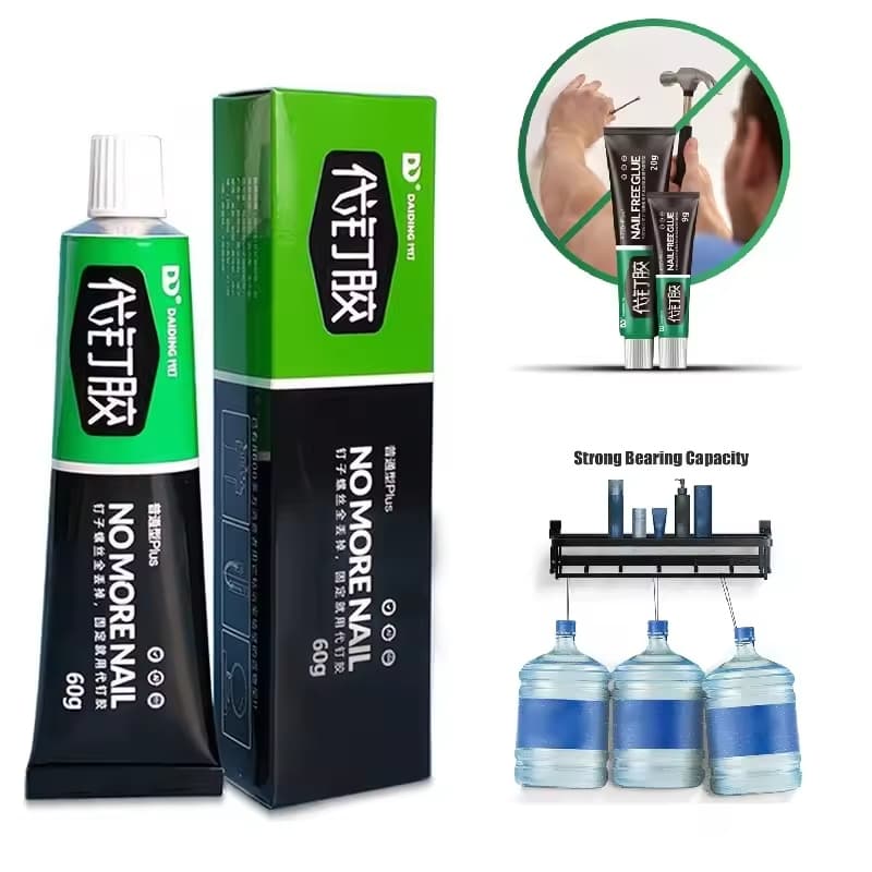 💚 Nail Free Glue (No More Nail) – শক্তিশালী আঠা, ড্রিল ছাড়াই ফিক্সিং!
