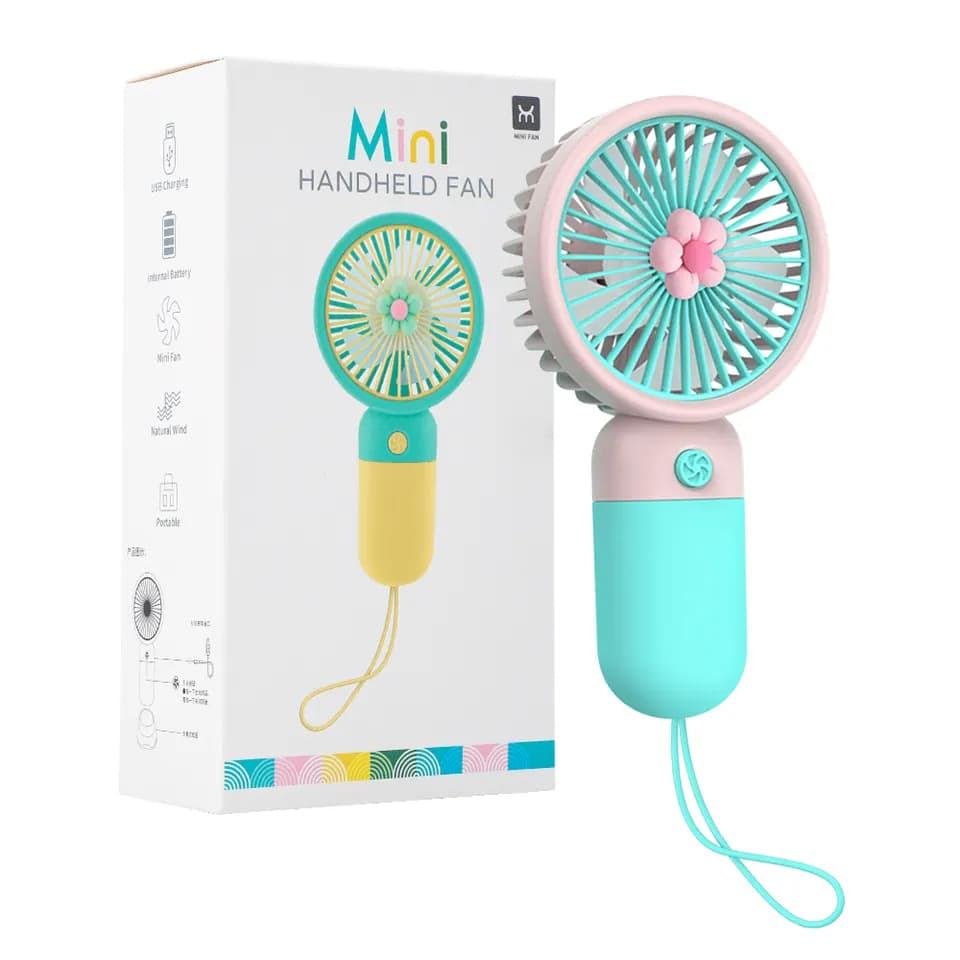 MINI HANDHELD FAN-পাওয়ারফুল বাতাস